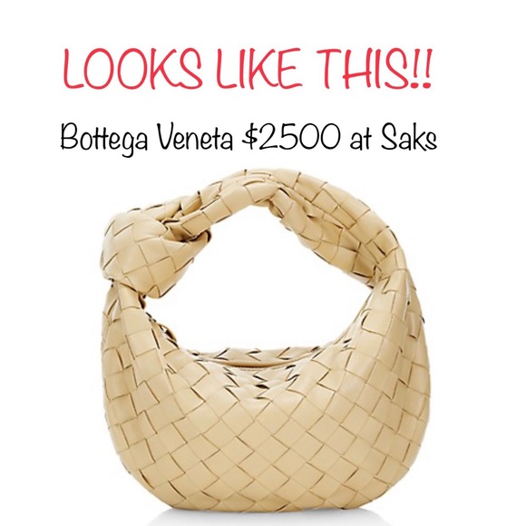 🤩 NWOT Loeffler Randall For Target Bag 🤩 Woven Bottega Veneta Lookalike! - Picture 4 of 8